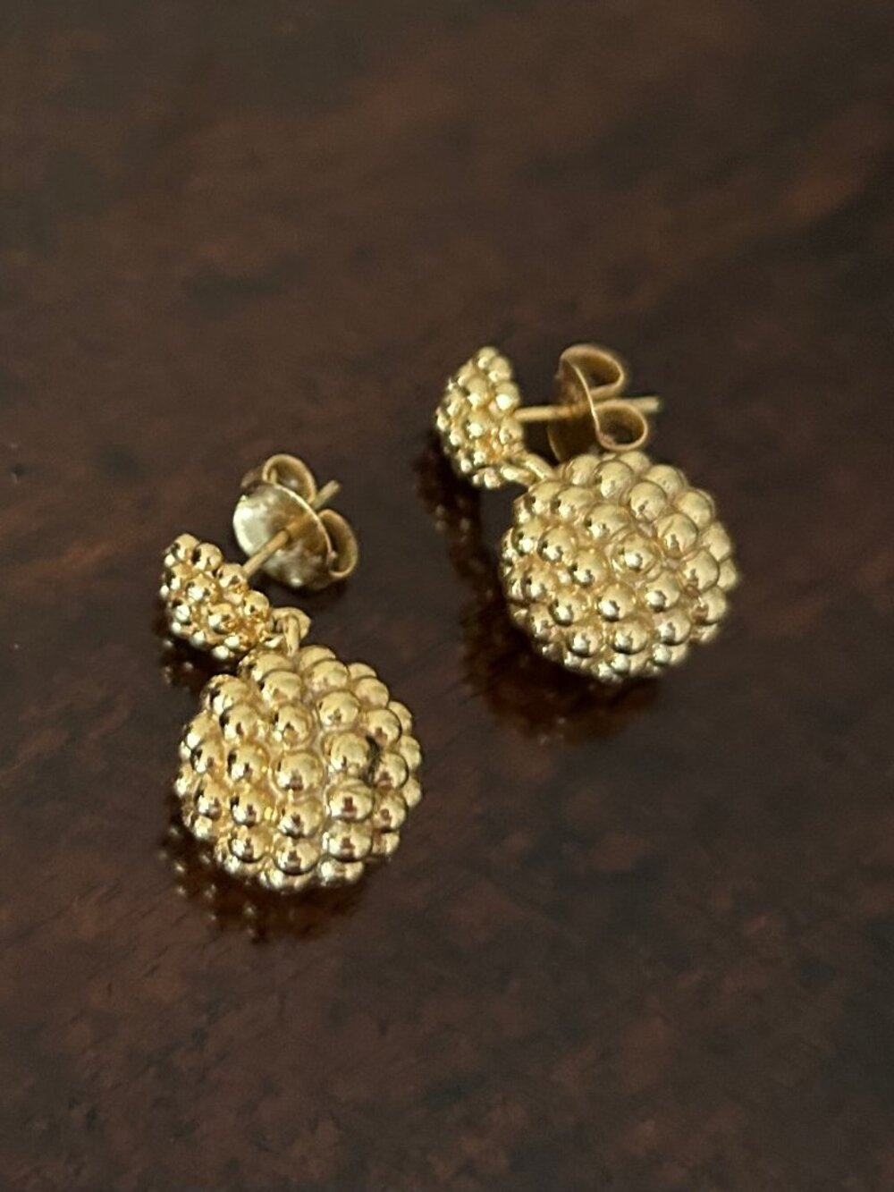 Berry double drop earrings: Capucine de Wulf - Picture 4 of 4